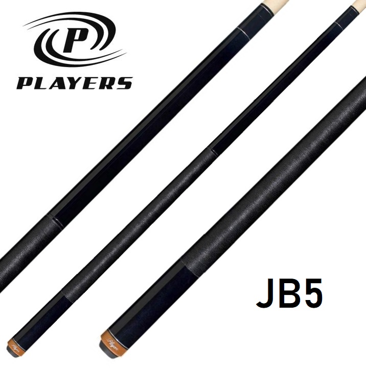 Players JB5 Midnight Black Jump Break Cue 