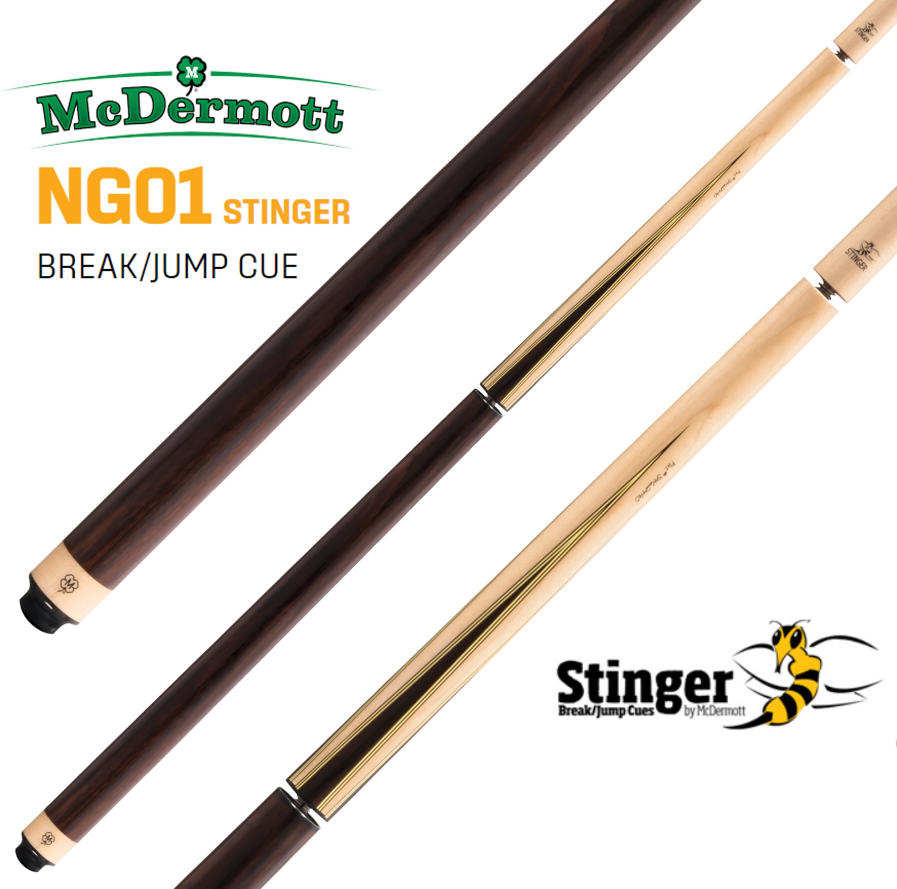 McDermott Stinger ビリヤードキュー