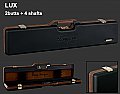 2B 4S, Lux case w/leather lon black