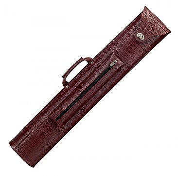 2B 4S, Croc Burgundy, Classic Leatherette