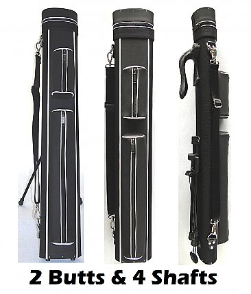 2B4S Black with White Trim Lines & Stand