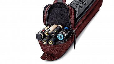 Predator Urbain HARD Pool Cue Case - 2 Butts x 4 Shafts
