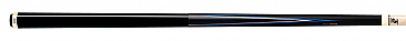 Predator 4 Point Sneaky Pete Black / Blue Points No Wrap Pool Cue