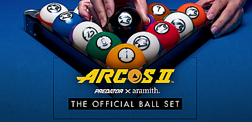 Predator Arcos II Reserve Pool Ball Set