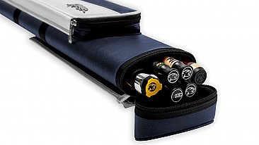Predator Roadline Hard Pool Cue Case - 2 Butts x 4 Shafts