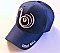 Navy Hat with 8 Ball Swirl