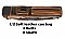 4B 8S Soft pool cue case (Dark and light brown)
